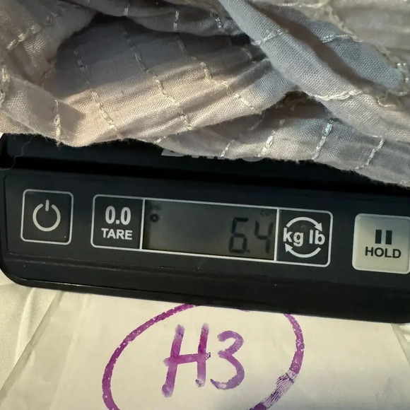 Mac Dougal & Houston Womens Button-Up Top 2X Gray Cotton Puff Sleeves Y2K - Picture 7 of 7